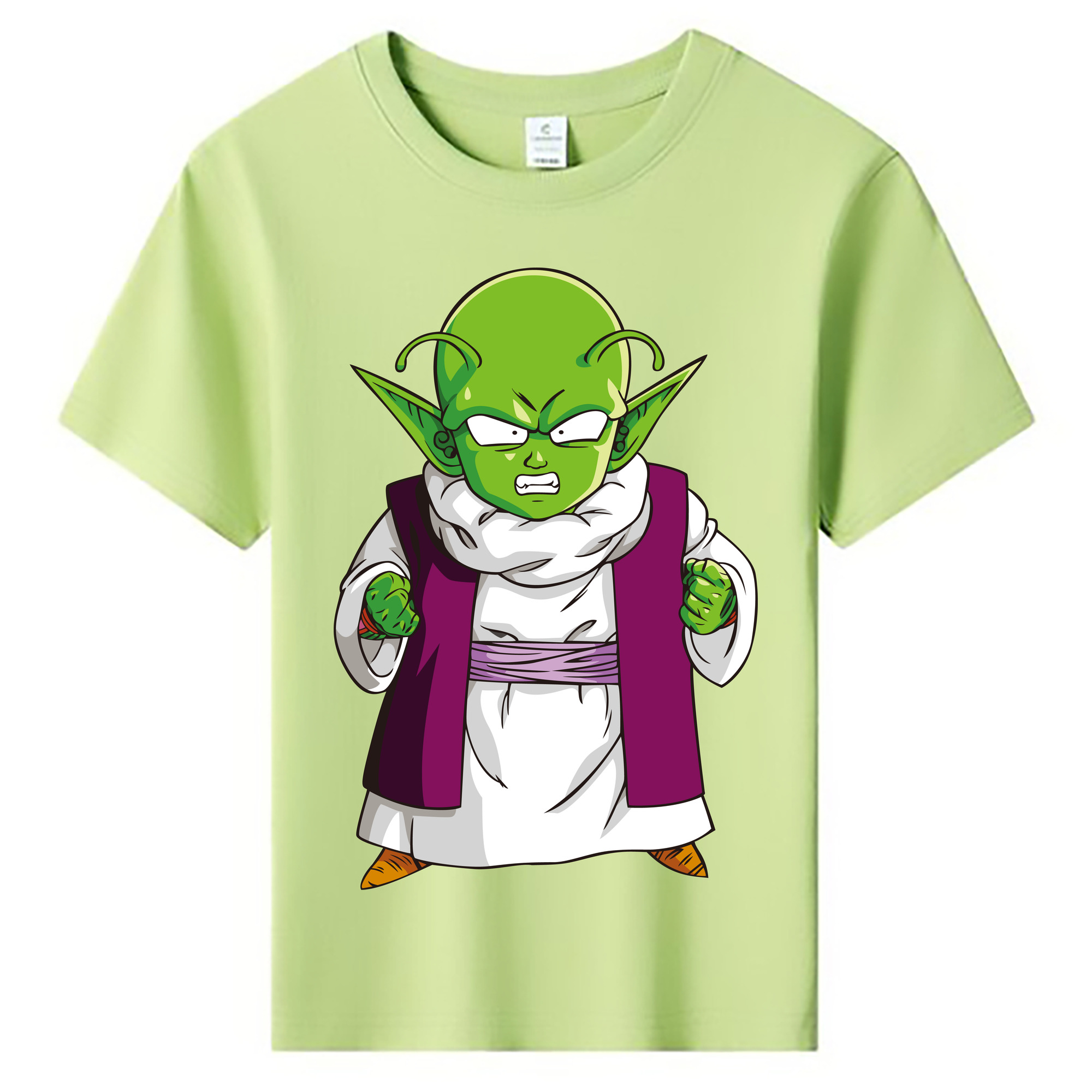（画像用） ドラゴンボール ピッコロ DRAGON BALL Piccolo 綿100％キッズTシャツ（フロントプリント）
